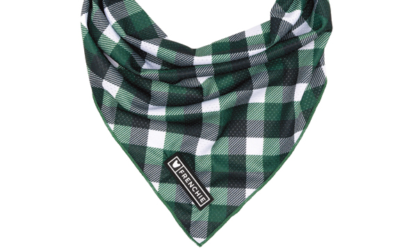 GGFrenchie-Cooling-Bandana-Emerald-Plaid